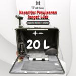 TUTTOO Koper Skuter Listrik TO02 20 Inci dengan TSA Lock