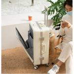 TUTTOO Koper Y43 20/24 Inci dengan Slot Laptop dan Cup Holder