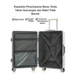 TUTTOO Koper Y43 20/24 Inci dengan Slot Laptop dan Cup Holder