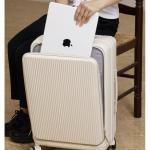 TUTTOO Koper Y43 20/24 Inci dengan Slot Laptop dan Cup Holder