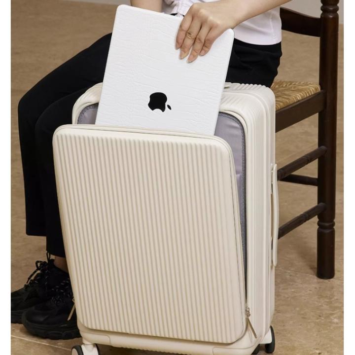TUTTOO Koper Y43 20/24 Inci dengan Slot Laptop dan Cup Holder
