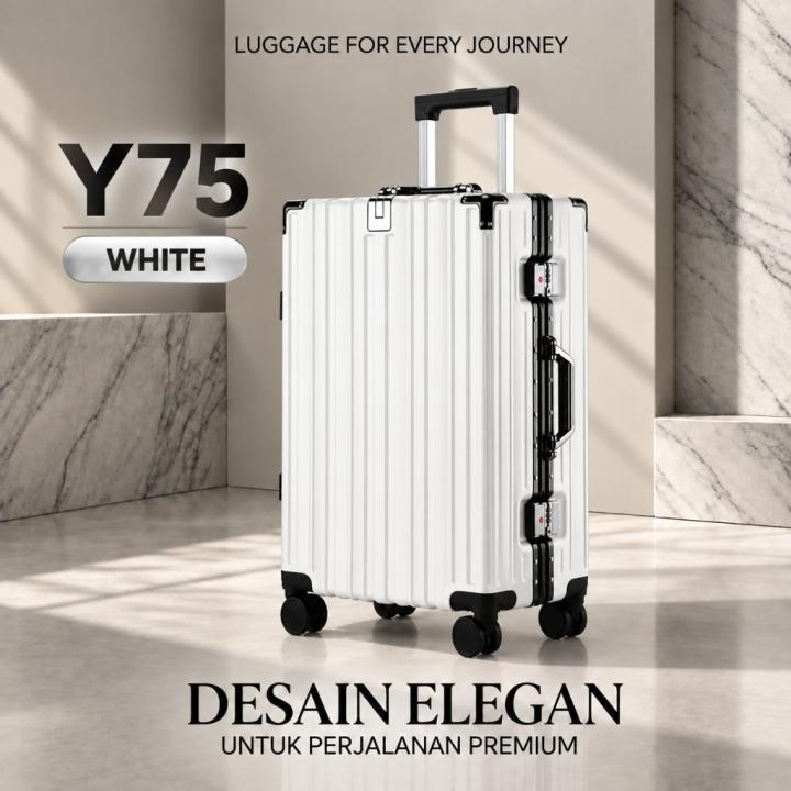 TUTTOO Koper Y75 20/24 Inci dengan TSA Lock