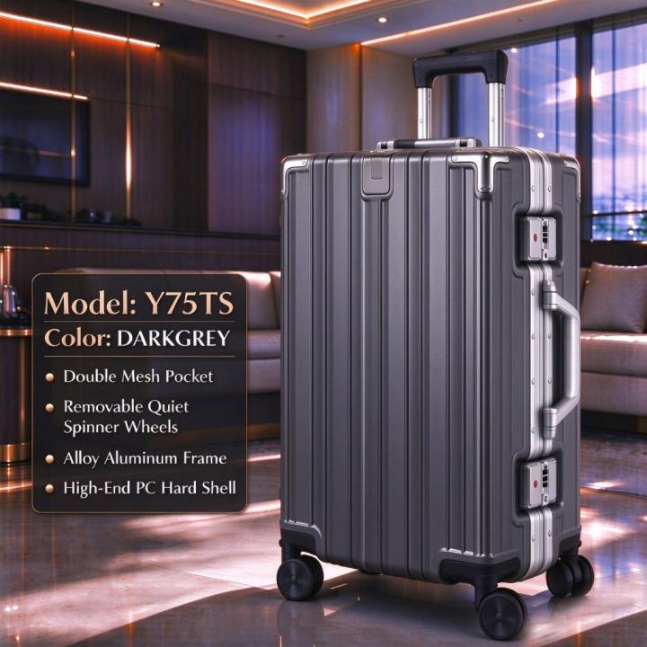 TUTTOO Koper Y75T/Y75TS 20/24 Inci untuk Kabin dan Bagasi