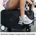 TUTTOO Koper Skuter Listrik TO2 20 Inci dengan TSA Lock