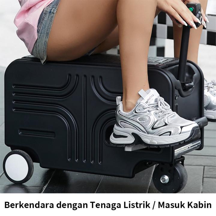 TUTTOO Koper Skuter Listrik TO2 20 Inci dengan TSA Lock