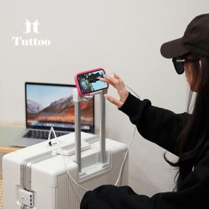 TUTTOO Koper Y44 20/24 Inci dengan Slot Laptop dan Cup Holder