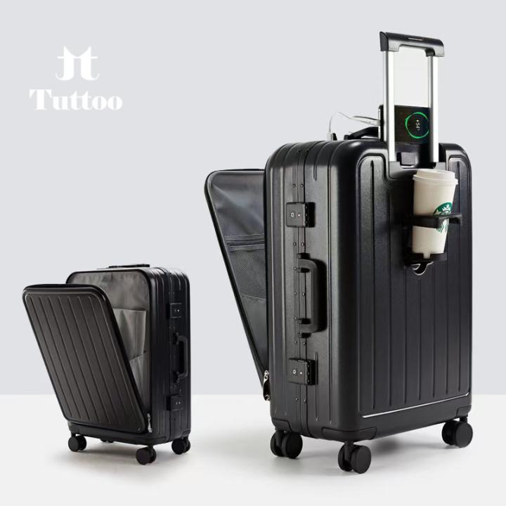 TUTTOO Koper A117 22 Inci Buka Atas dengan Kompartemen Laptop