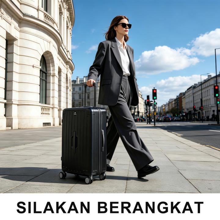 TUTTOO Koper PP01 20–30 Inci untuk Kabin dan Bagasi