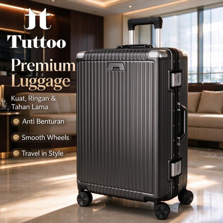 TUTTOO Koper Y50 20/24 Inci dengan TSA Lock dan Roda 360°