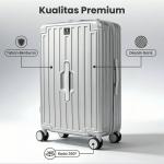 TUTTOO Koper PP01 20/25/30 Inci PC+PU Ringan dan Berkapasitas Besar