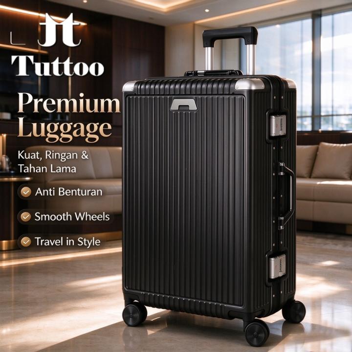 TUTTOO Koper Y50 20/24 Inci dengan TSA Lock dan Roda 360°