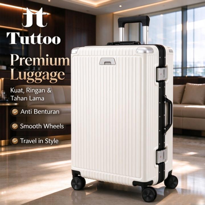 TUTTOO Koper Y50 20/24 Inci dengan TSA Lock dan Roda 360°