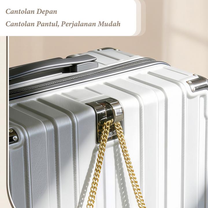TUTTOO Koper Y75Z 24 Inci Hardcase untuk Kabin dan Perjalanan